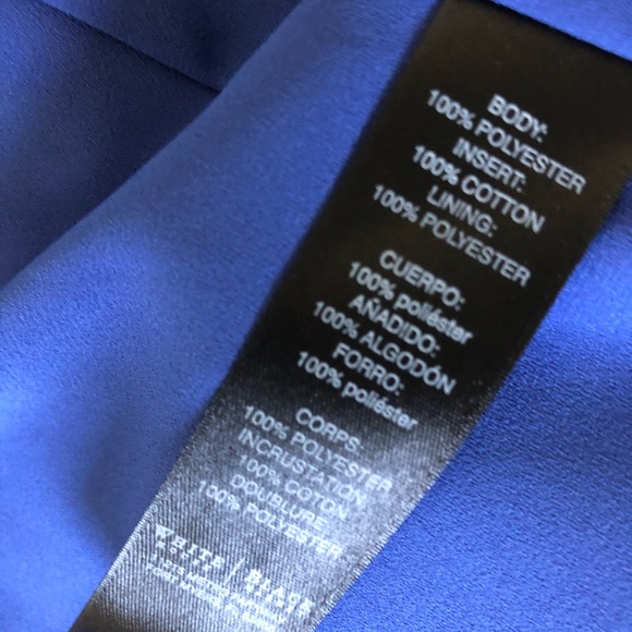 WHBM High Low Hem Sleeveless Blouse - Picture 7 of 7